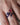Baby Vine Tendril Ring - Dark Navy
