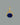 Baby Lapis Intaglio Unda Spinning Pendant